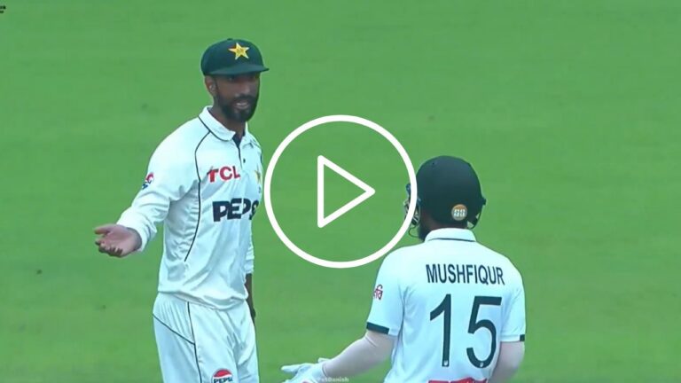 Shan Masood and Mushfiqur Rahim Clash in Sylhet: Record Century for Rahim