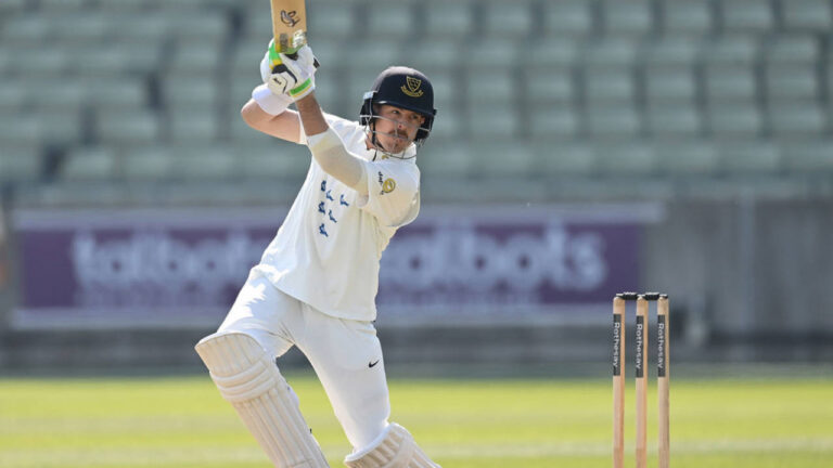 Daniel Hughes Century Drives Sussex into Dominant Position Against Leicestershire