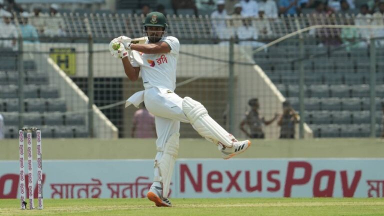 Shanto and Mominul Lead Bangladesh Recovery Against Pakistan in Mirpur