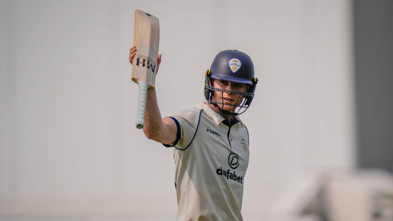 Brooke Guest Century Puts Derbyshire in Command Against Northamptonshire