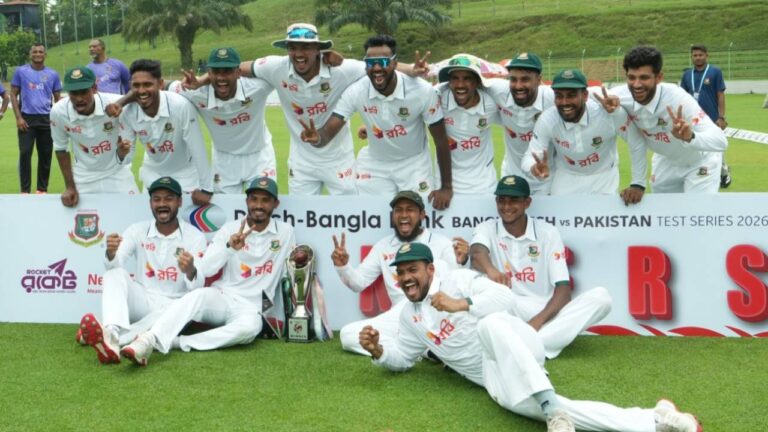 Bangladesh Captain Shanto Credits Healthy Competition for Historic Series Win