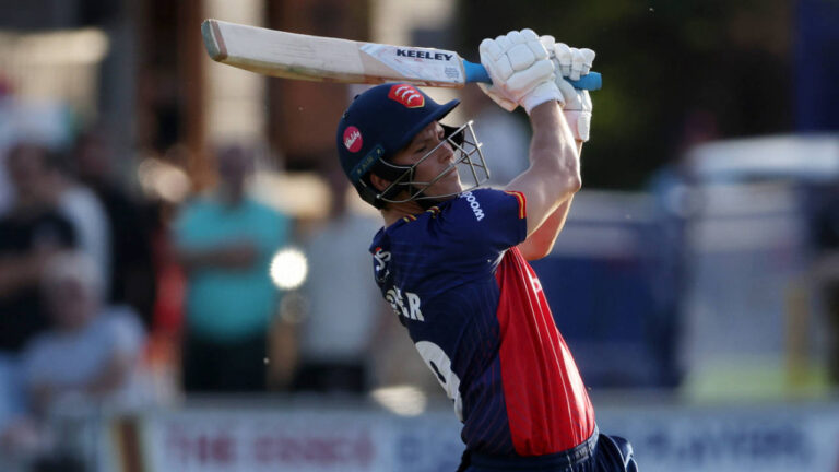 John Simpson Smashes 8 Sixes as Sussex Sharks Beat Essex in Vitality Blast