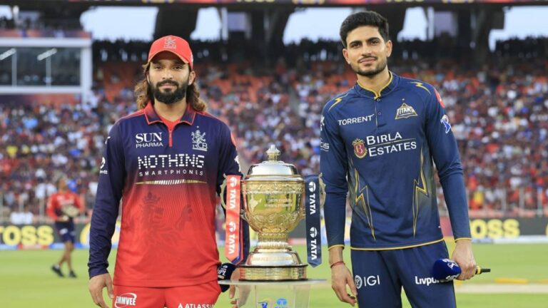 Unchanged RCB bowl; GT bring in Arshad Khan in IPL Final Clash