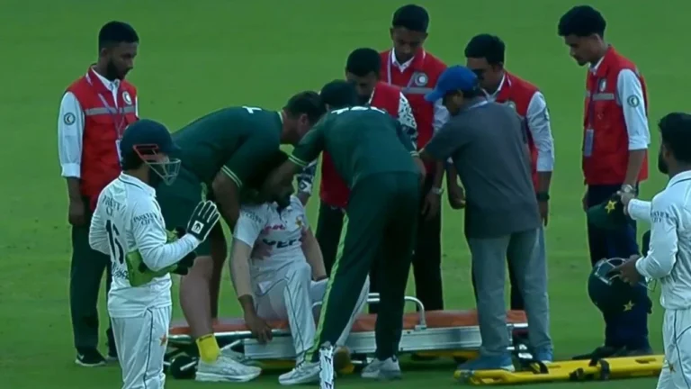 Hasan Ali Suffers Scary Head Injury in Pakistan vs Bangladesh Test